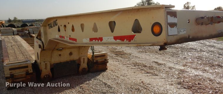 image for item JT9496 2012 Trail King TK110HDG533  lowboy equipment trailer