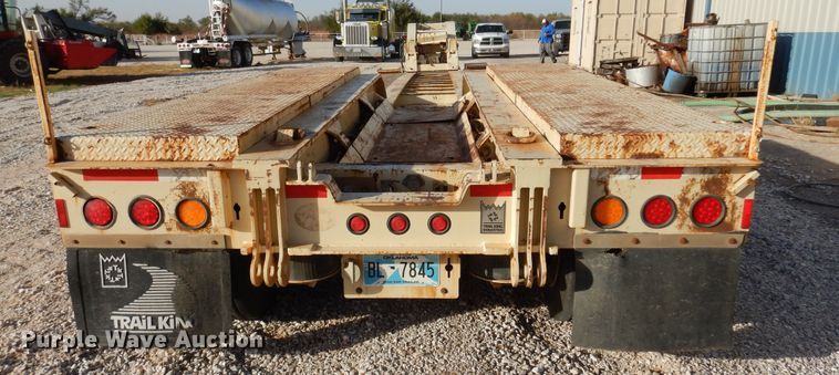 image for item JT9496 2012 Trail King TK110HDG533  lowboy equipment trailer