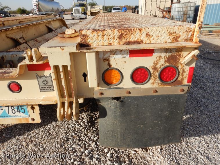 image for item JT9496 2012 Trail King TK110HDG533  lowboy equipment trailer