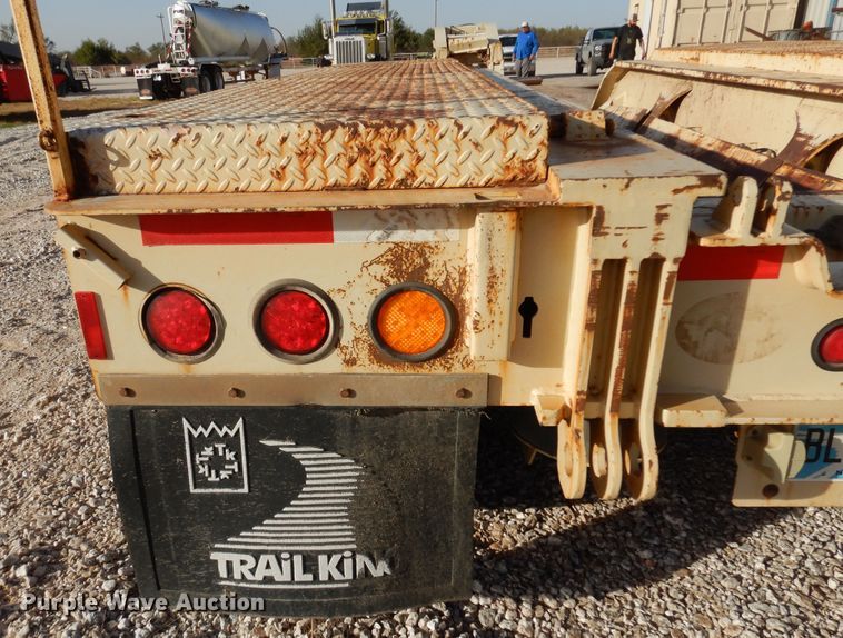 image for item JT9496 2012 Trail King TK110HDG533  lowboy equipment trailer