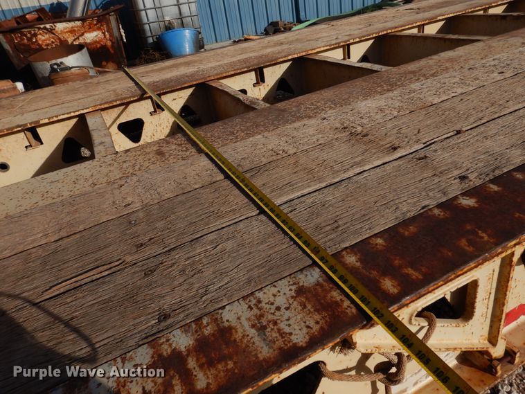 image for item JT9496 2012 Trail King TK110HDG533  lowboy equipment trailer