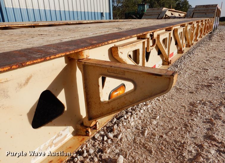 image for item JT9496 2012 Trail King TK110HDG533  lowboy equipment trailer