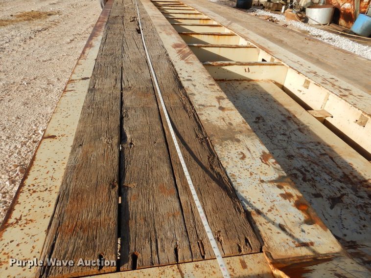 image for item JT9496 2012 Trail King TK110HDG533  lowboy equipment trailer