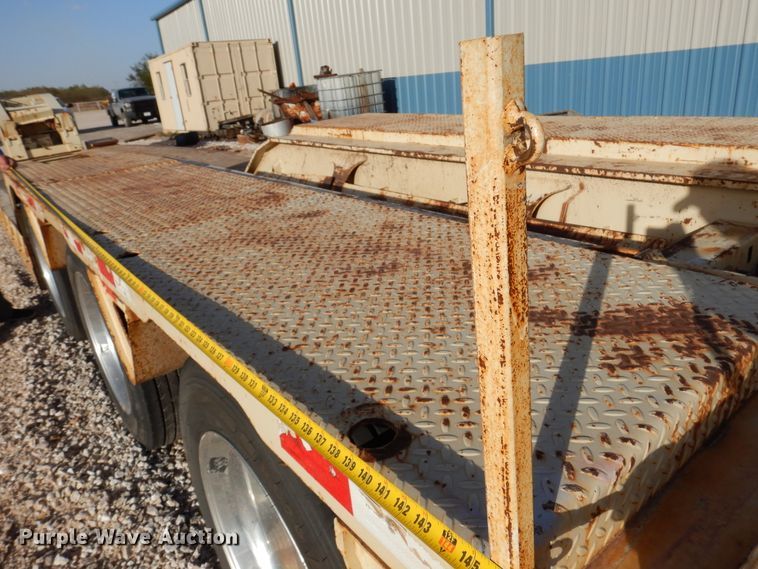 image for item JT9496 2012 Trail King TK110HDG533  lowboy equipment trailer