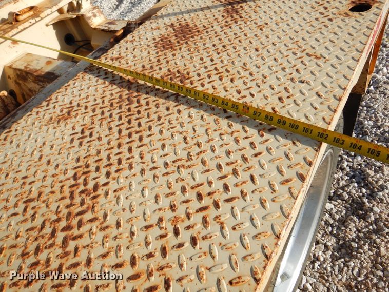 image for item JT9496 2012 Trail King TK110HDG533  lowboy equipment trailer