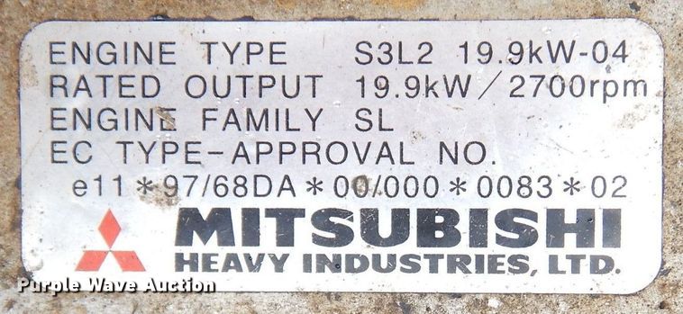 image for item KA9638 2008 TYM HST T273  MFWD tractor