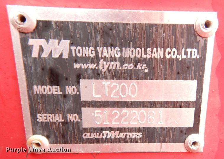 image for item KA9638 2008 TYM HST T273  MFWD tractor