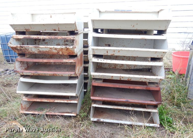 image for item KA9639 (20) metal storage bins