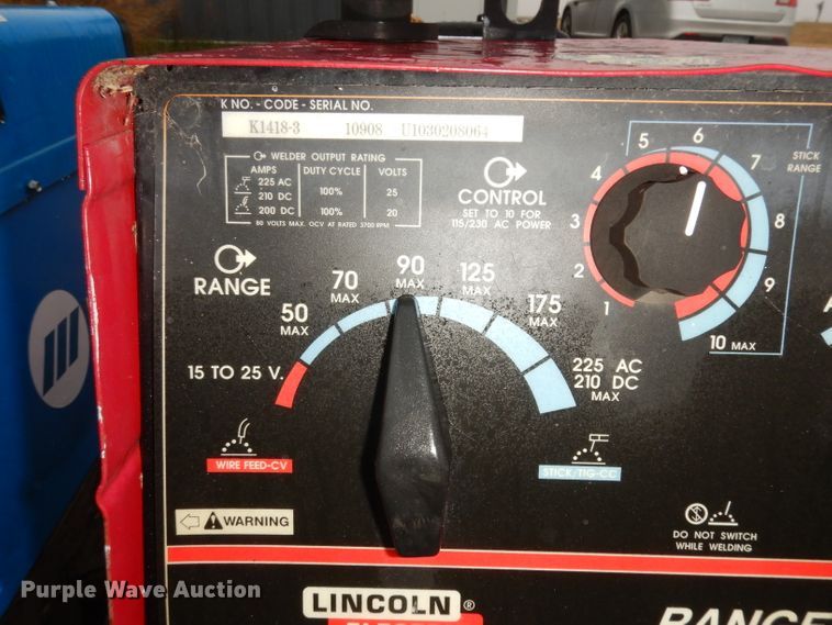 image for item KA9640 Lincoln Ranger 8  welder