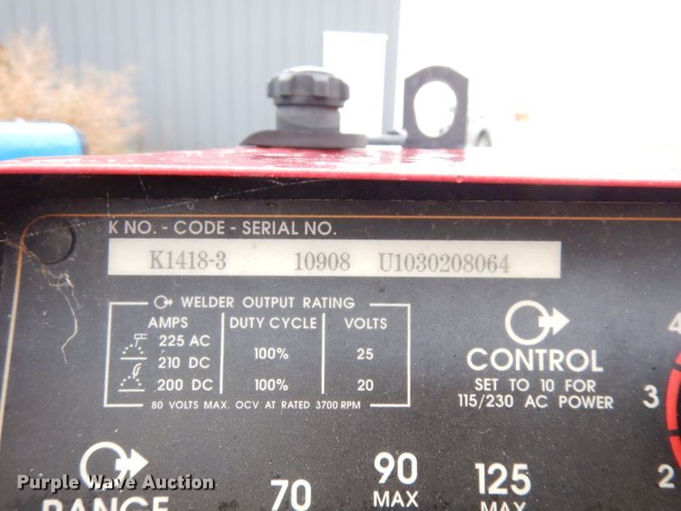image for item KA9640 Lincoln Ranger 8  welder