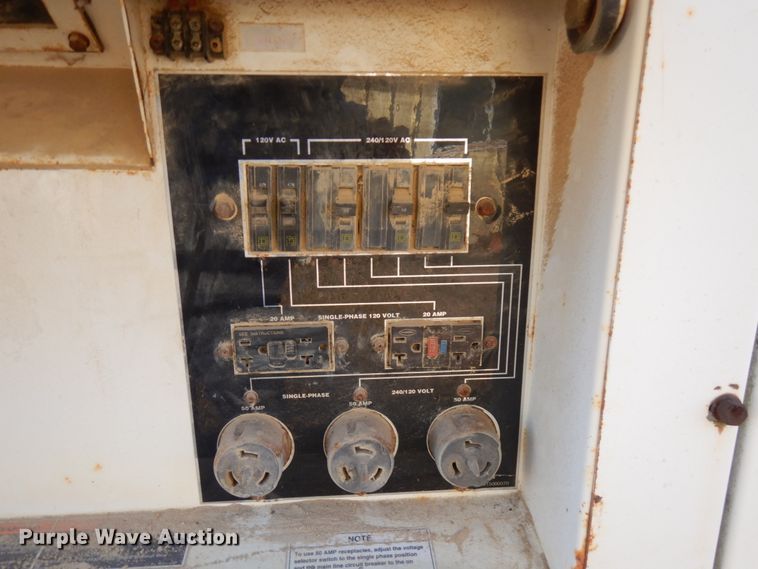 image for item KK9774 Whisperwatt DCA-125SSJU  generator