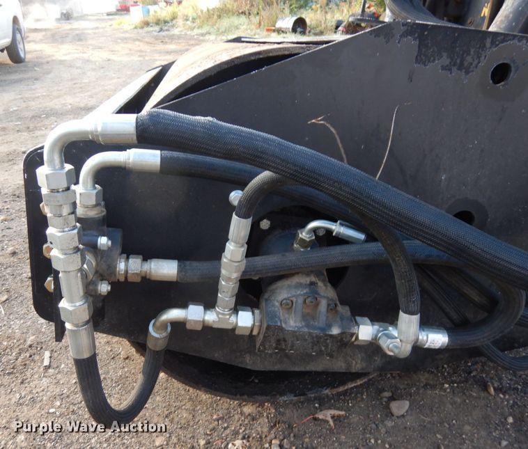 image for item KK9778 Wolverine  73"W skid steer smooth drum vibratory roller