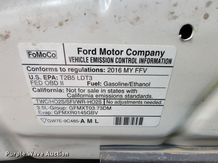 image for item KQ9091 2016 Ford Explorer  SUV