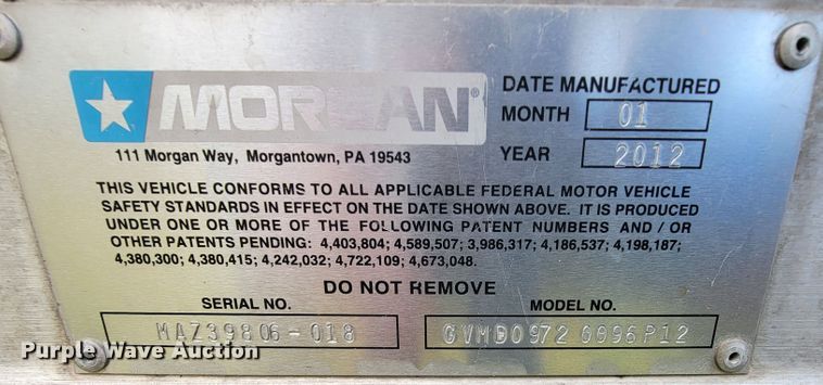 image for item KQ9133 2012 International TerraStar  box truck