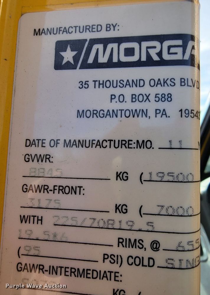 image for item KQ9133 2012 International TerraStar  box truck