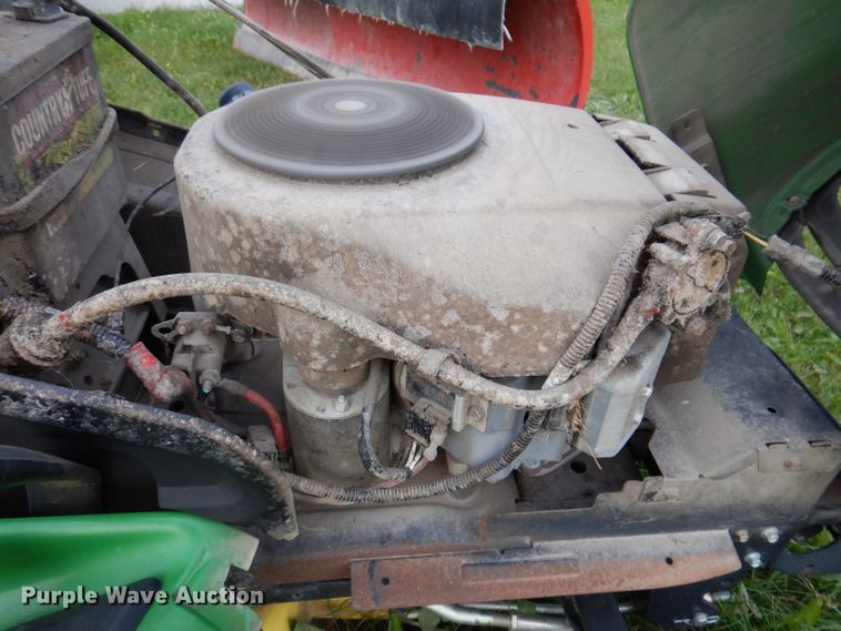 image for item KY9616 2010 John Deere X300  lawn mower