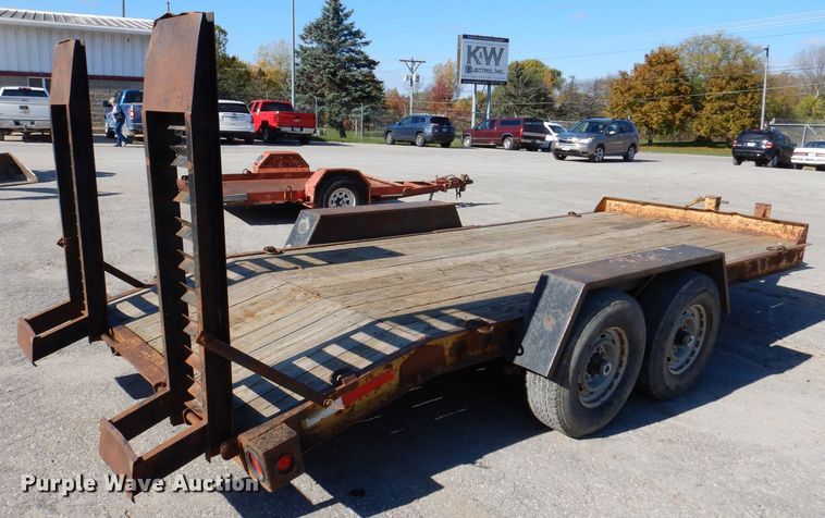 image for item KY9650 1998 Redi Haul FSL1427E  utility trailer