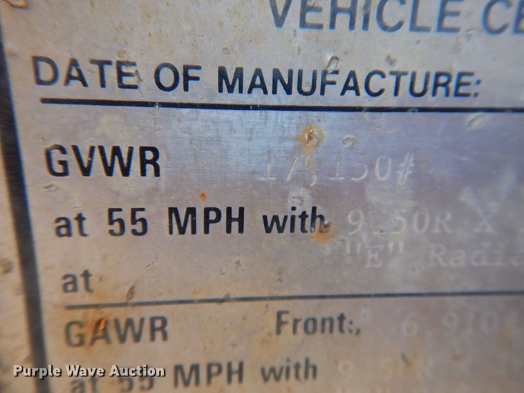 image for item KY9650 1998 Redi Haul FSL1427E  utility trailer