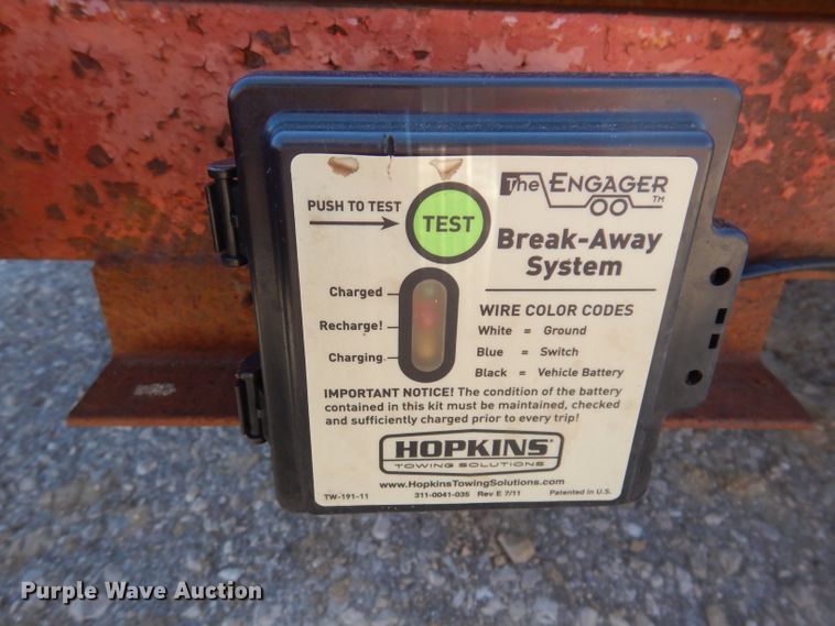 image for item KY9651 1979 Dura Haul  utility trailer