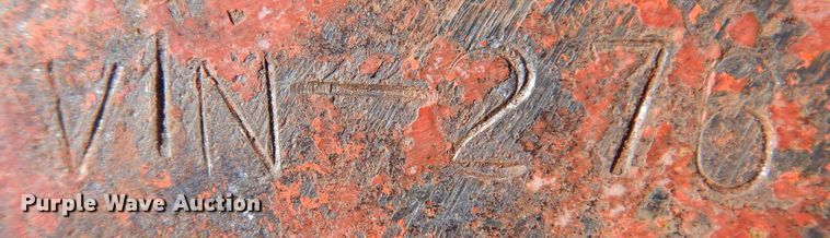 image for item KY9651 1979 Dura Haul  utility trailer