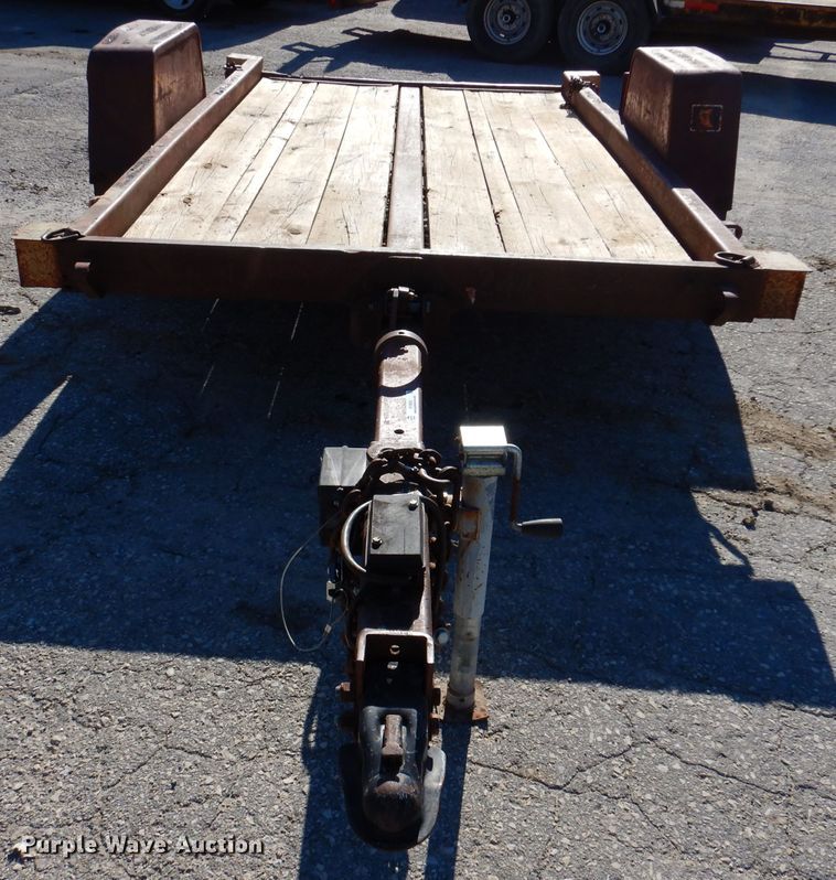 image for item KY9652 1989 Ditch Witch  utility trailer