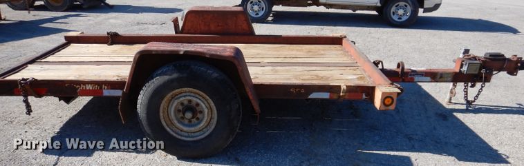 image for item KY9652 1989 Ditch Witch  utility trailer