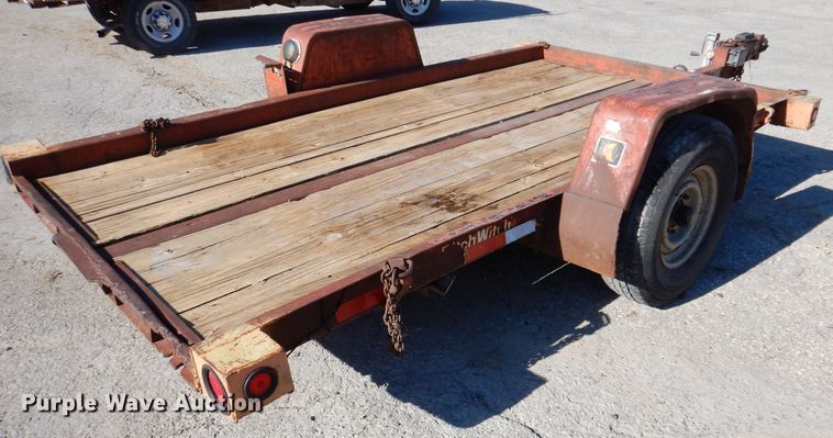 image for item KY9652 1989 Ditch Witch  utility trailer