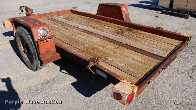 image for item KY9652 1989 Ditch Witch  utility trailer