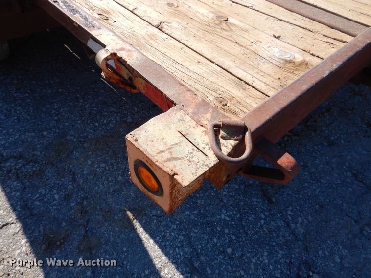 image for item KY9652 1989 Ditch Witch  utility trailer