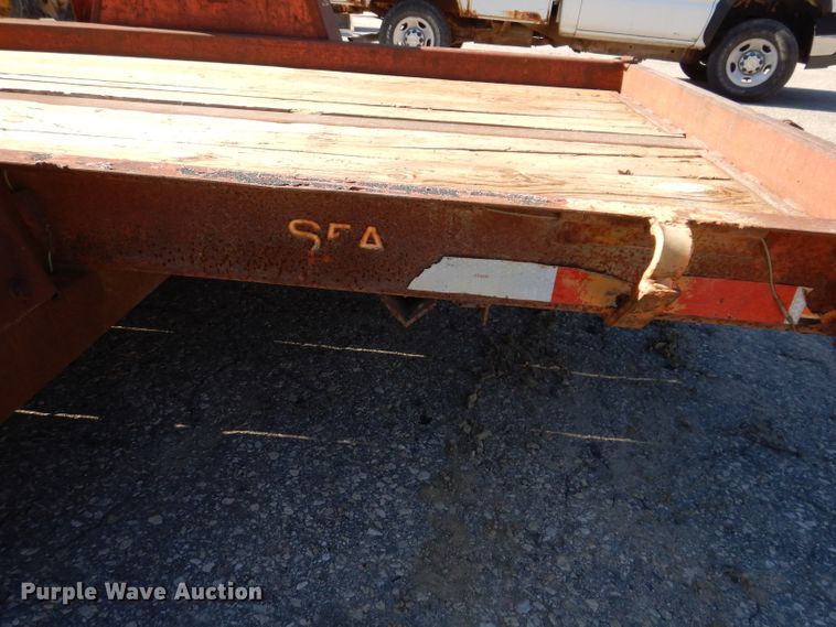 image for item KY9652 1989 Ditch Witch  utility trailer