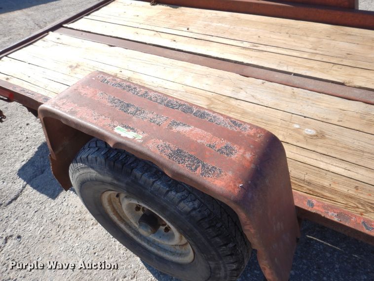 image for item KY9652 1989 Ditch Witch  utility trailer