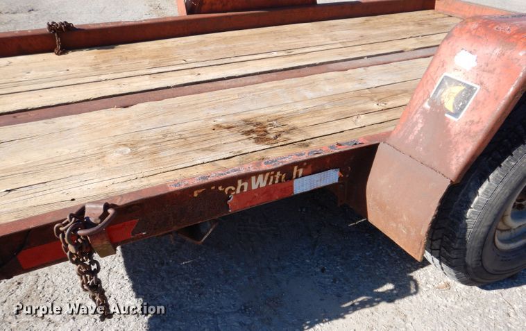 image for item KY9652 1989 Ditch Witch  utility trailer