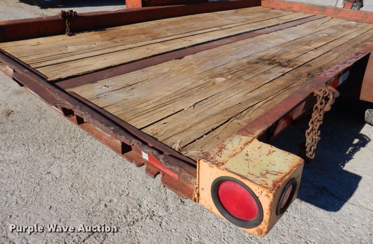 image for item KY9652 1989 Ditch Witch  utility trailer