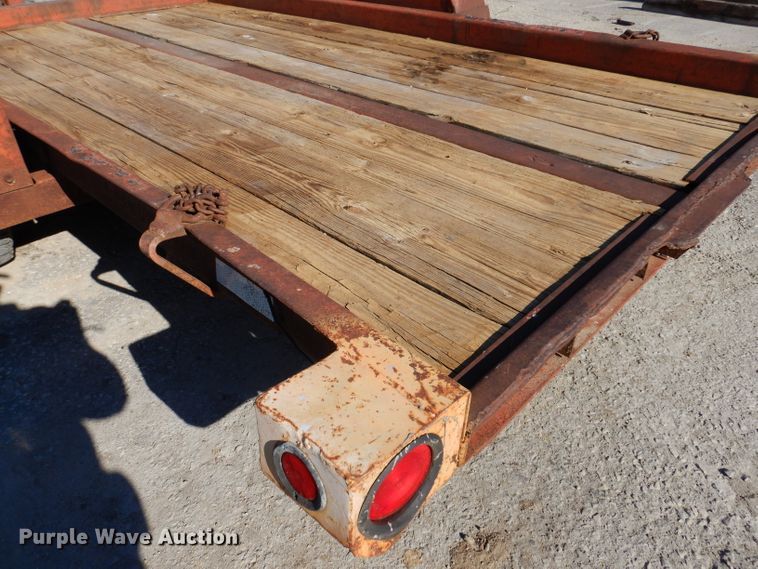 image for item KY9652 1989 Ditch Witch  utility trailer