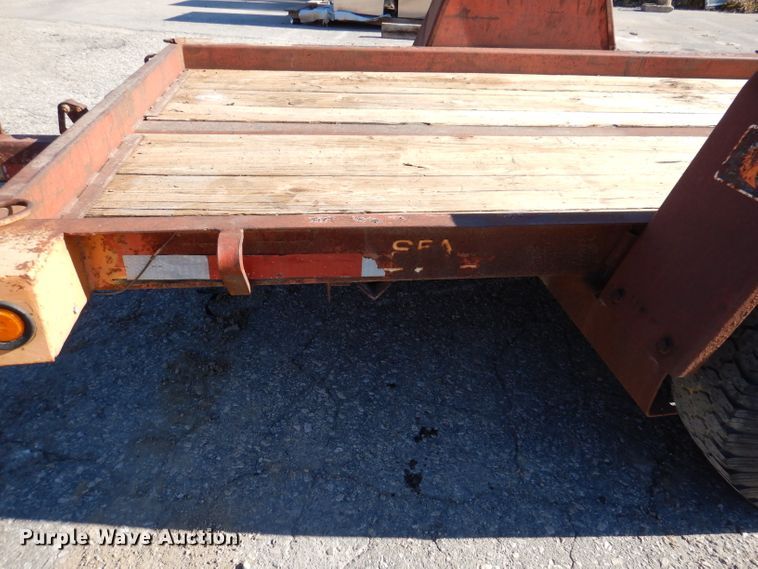 image for item KY9652 1989 Ditch Witch  utility trailer