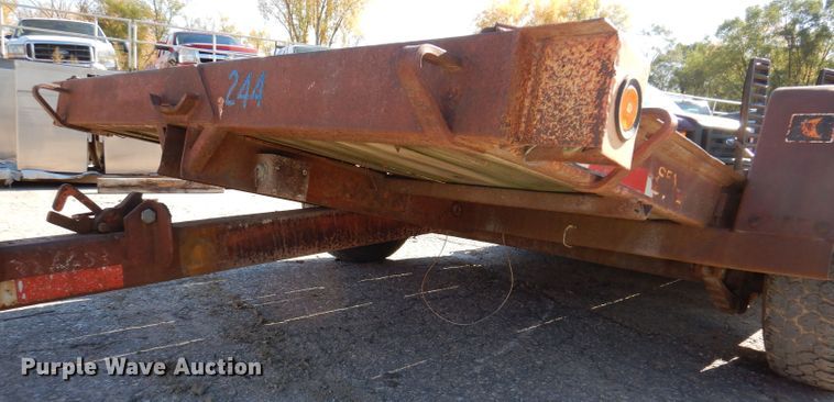 image for item KY9652 1989 Ditch Witch  utility trailer