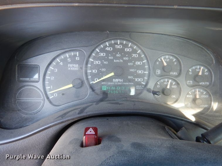 image for item KY9654 2001 GMC Sierra 1500  pickup truck