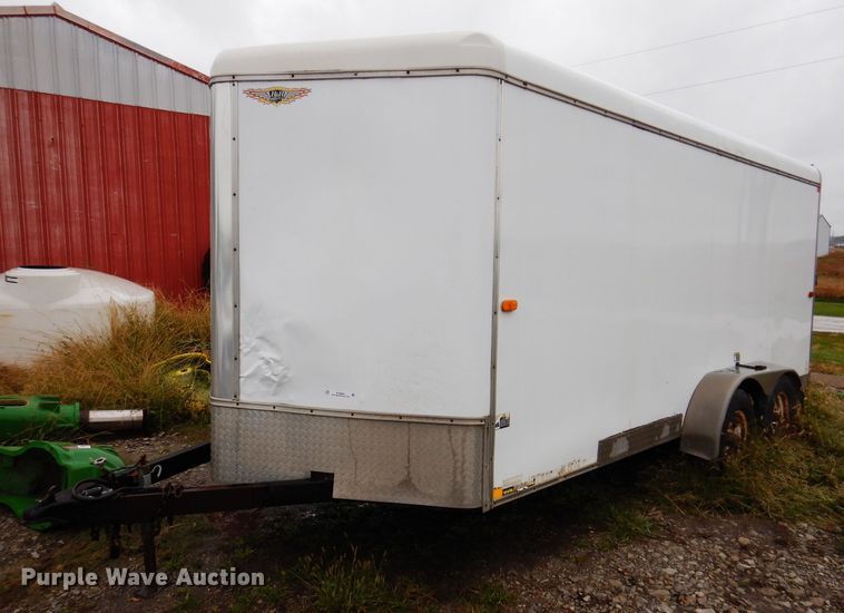 image for item KY9665 2010 H&H  enclosed cargo trailer