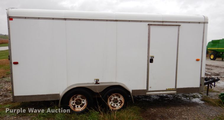 image for item KY9665 2010 H&H  enclosed cargo trailer