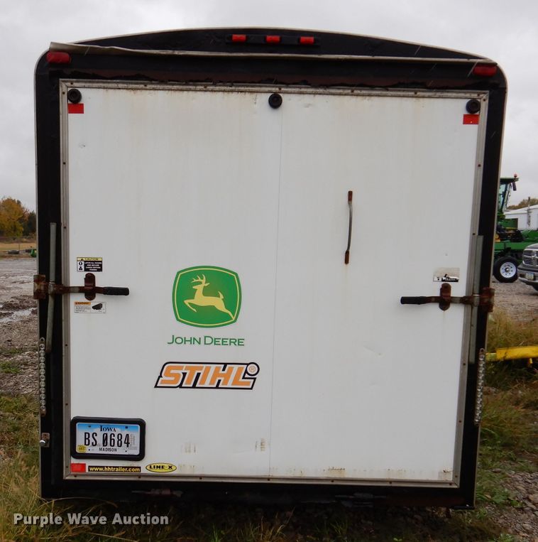 image for item KY9665 2010 H&H  enclosed cargo trailer