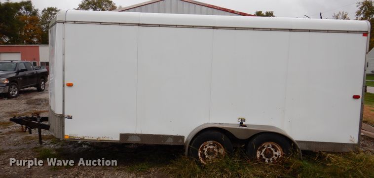 image for item KY9665 2010 H&H  enclosed cargo trailer