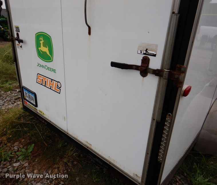 image for item KY9665 2010 H&H  enclosed cargo trailer