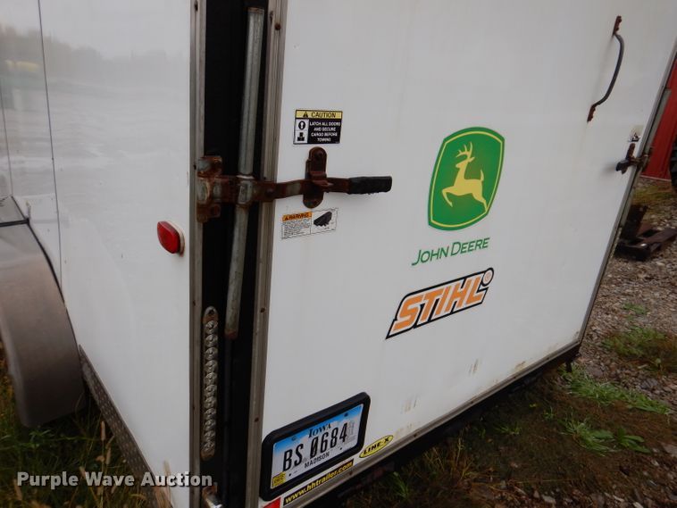 image for item KY9665 2010 H&H  enclosed cargo trailer