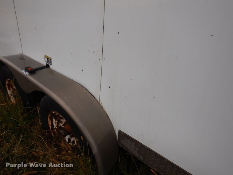 image for item KY9665 2010 H&H  enclosed cargo trailer