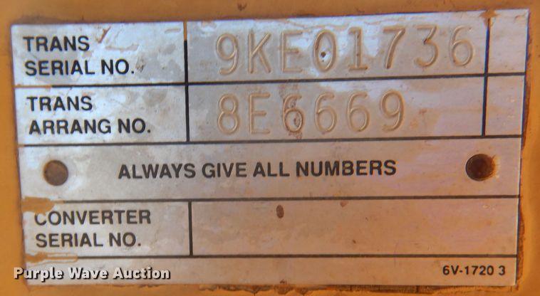 image for item DA5480 1999 Caterpillar 613C  elevating scraper