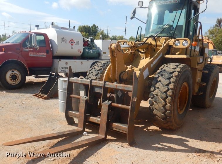 image for item DA5481 2001 Kawasaki 65Z IV-2  wheel loader