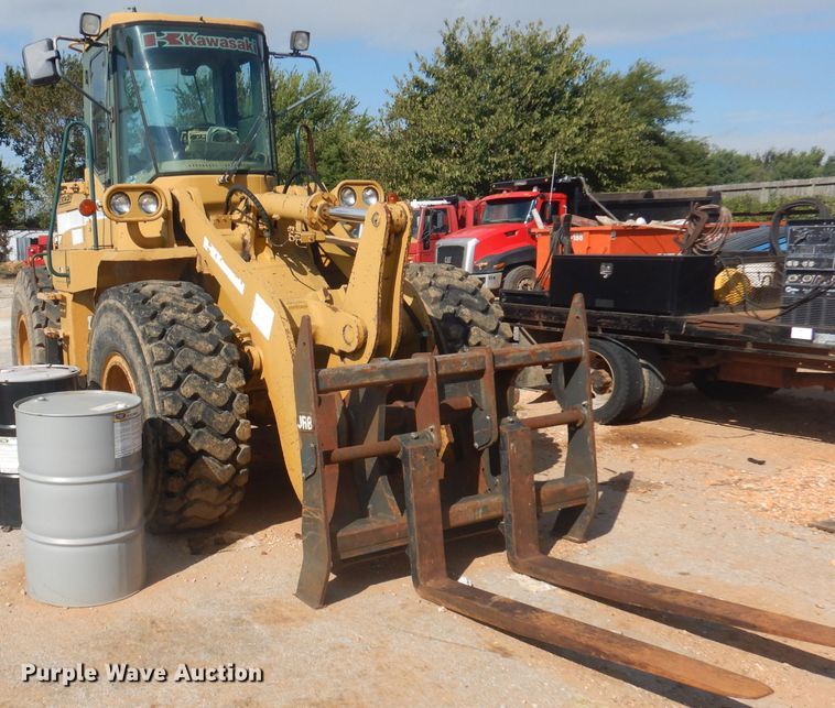 image for item DA5481 2001 Kawasaki 65Z IV-2  wheel loader