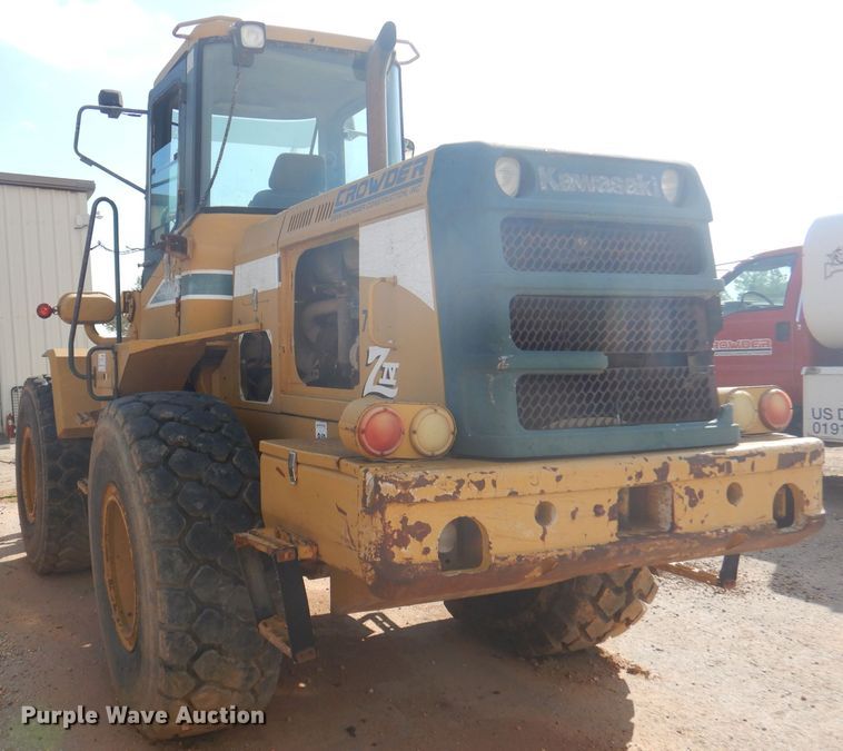 image for item DA5481 2001 Kawasaki 65Z IV-2  wheel loader