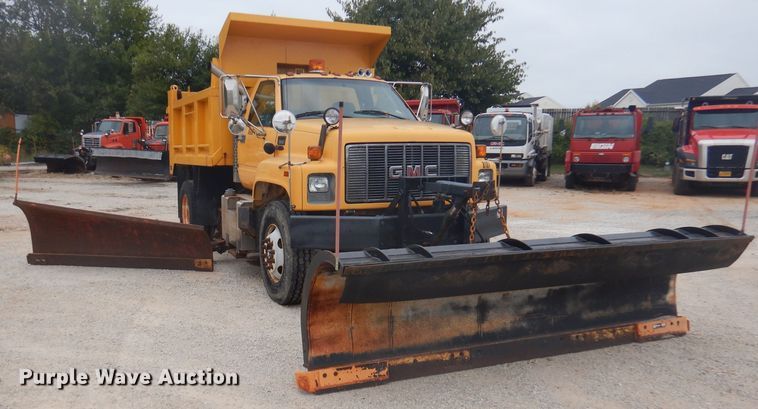 image for item DA5485 2000 GMC C8500  dump truck