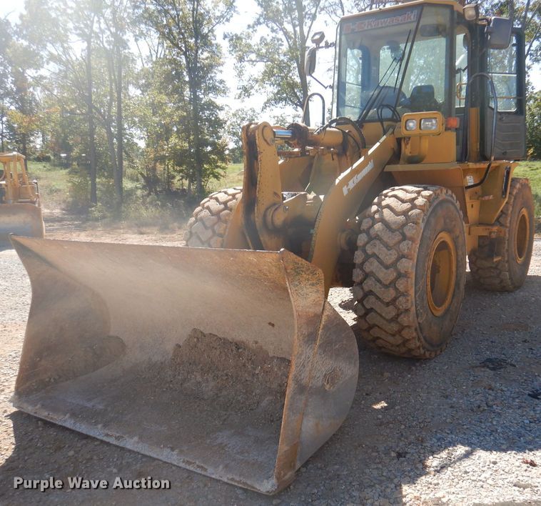 image for item DA5489 2006 Kawasaki 65ZV  wheel loader